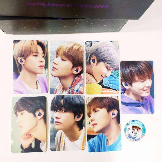 READY Bts buds samsung galaxy photocard