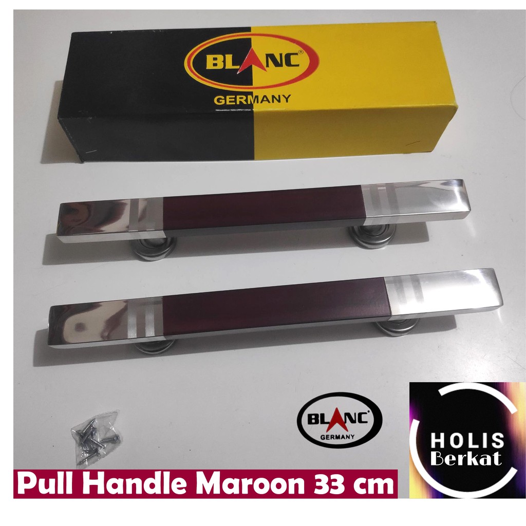 Pull Handle Maroon 33 cm / Gagang Tarikan Pintu Double 330 mm