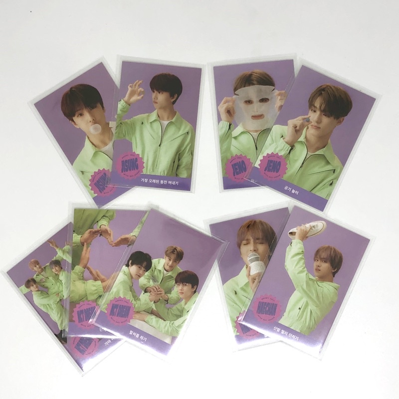 GAMECARD JISUNG HAECHAN GROUP SG21