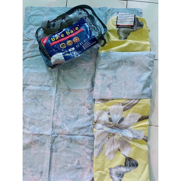 SPREI BALE BALE BANJARMASIN ( sprei karet keliling uk. 180x200x30 )