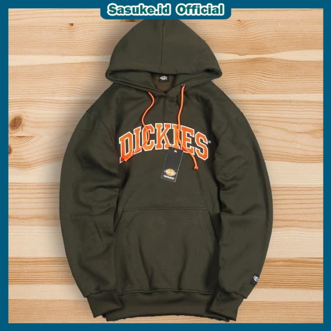 DICKIES Jaket Hoodie Pria Distro Murah Premium Full Bordir / Sweater Hoodie DICKIES Terlaris