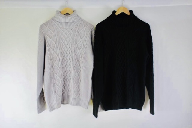 IMPORT MOLLAD Turtleneck Premium Best seller Wool Top Dress Winter Musim Dingin