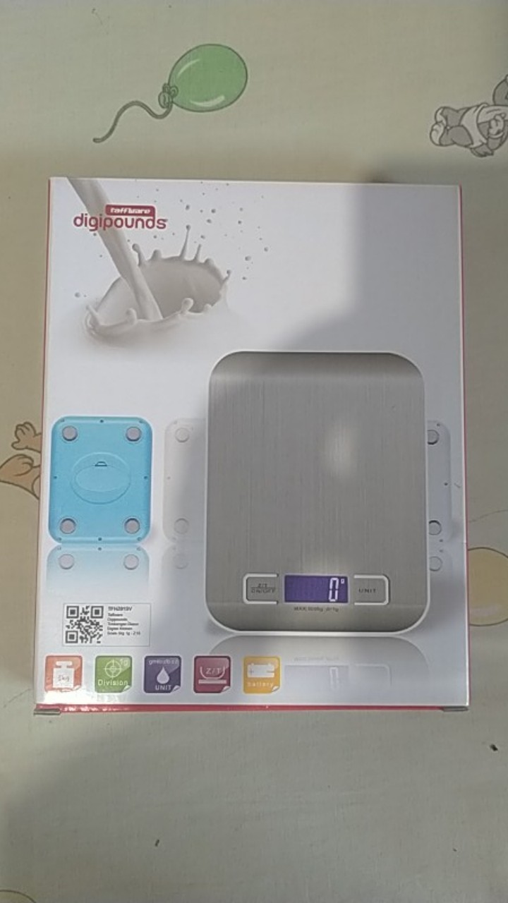 Taffware Timbangan Dapur 5kg 1g