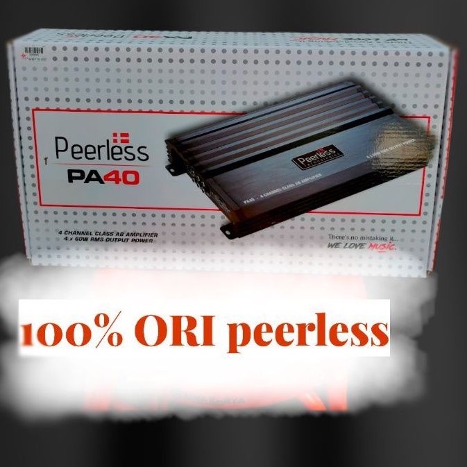 power peerless 4chanel PA-40