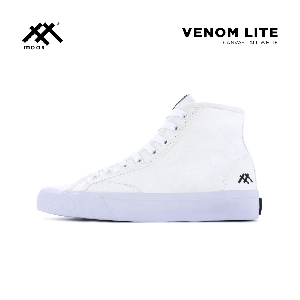Moos Footwear Hi Venom Lite All White