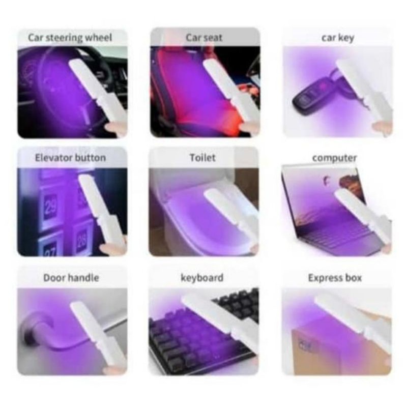 Lampu UV Kuman Sterilizer Portable