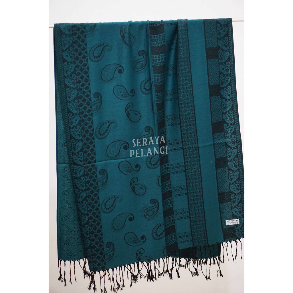 Pashmina Cashmere Keong 23 | Motif | Selendang | Scarf | Syal | Shawl | Pasmina | Souvenir | Hadiah Ulang Tahun | Birthday Gift | Aksesoris Fashion Wanita | Premium Import Quality | Grosir Murah