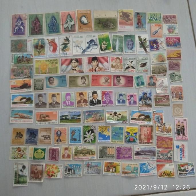 

Promo Awal tahun 100 keping PERANGKO LAMA INDONESIA berbeda varian ASLI FILATELI PRANKO Promo Awal tahun