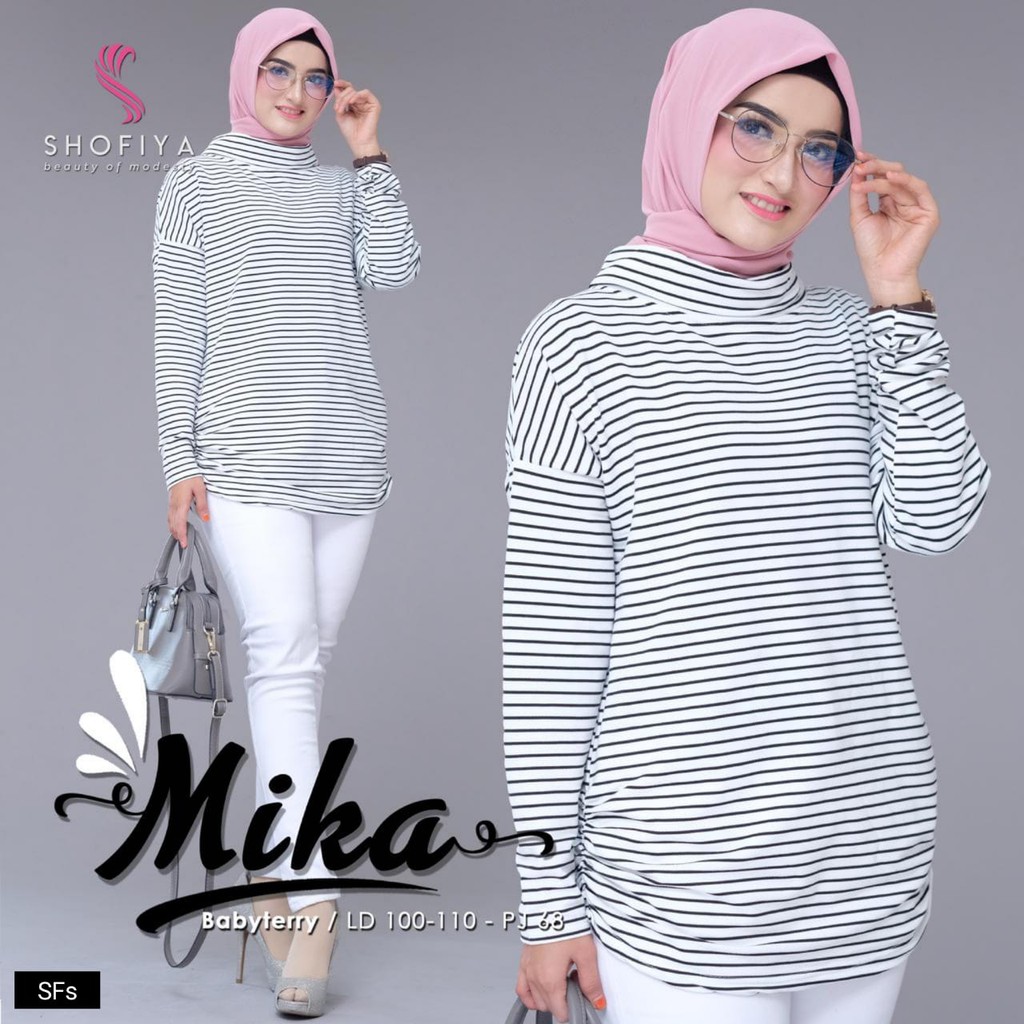 Mika Kaos By Shofiya | Suplier Hijab Solo| Grosir