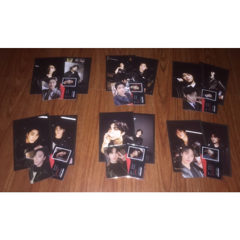 PHOTOCARD 1SET SEASON GREETING SG ASTRO 2021 START VER MJ JINJIN EUNWOO MOONIN ROCKY SANHA OFFICIAL