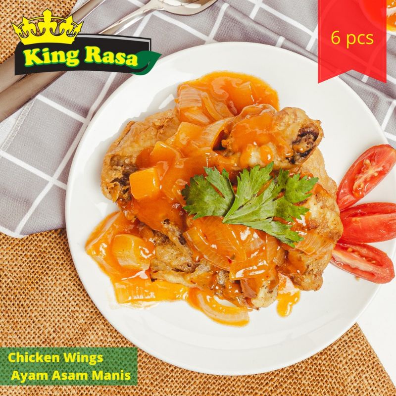 

Chicken Wing Asam Manis Ayam Asam Manis Ayam Kuluyuk 550 gr Makanan Frozen