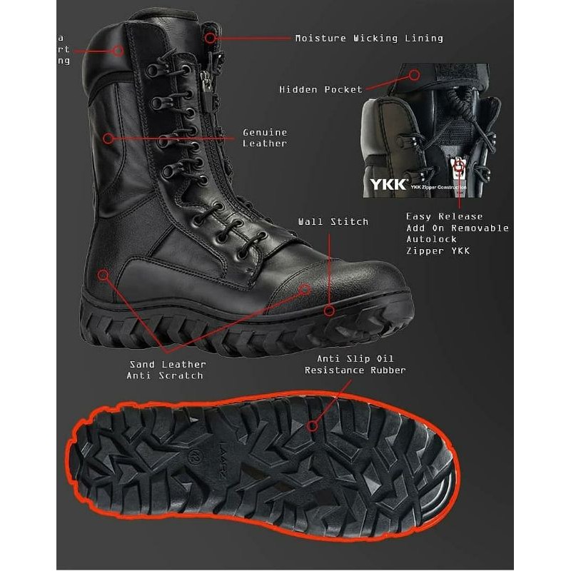 Sepatu Tactical/PDL - LAARZ TARANTULA