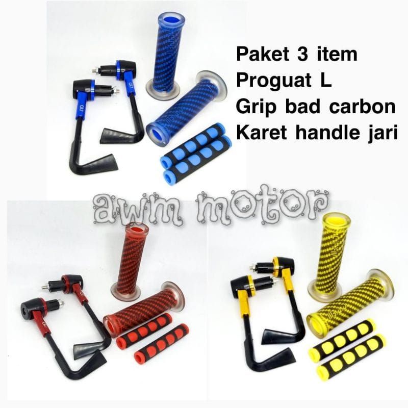 Paketan Grip Hanfat Handgrip Proguard Karet Handle Jari