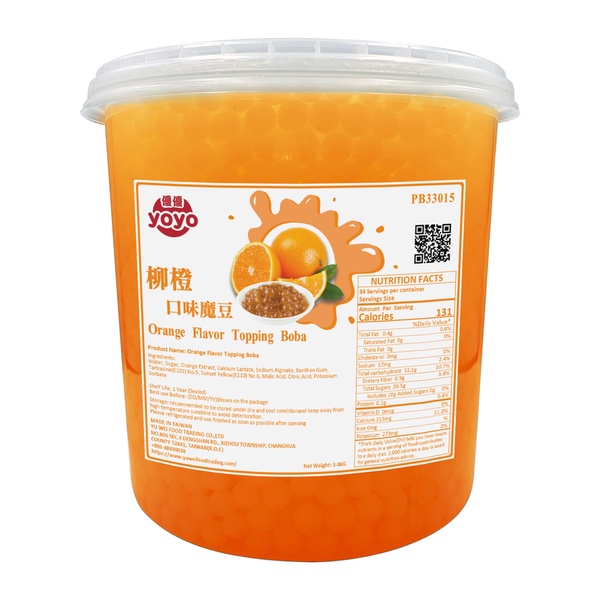 

Toping Boba Rasa Jeruk Orange || Orange Flavor Popping Boba
