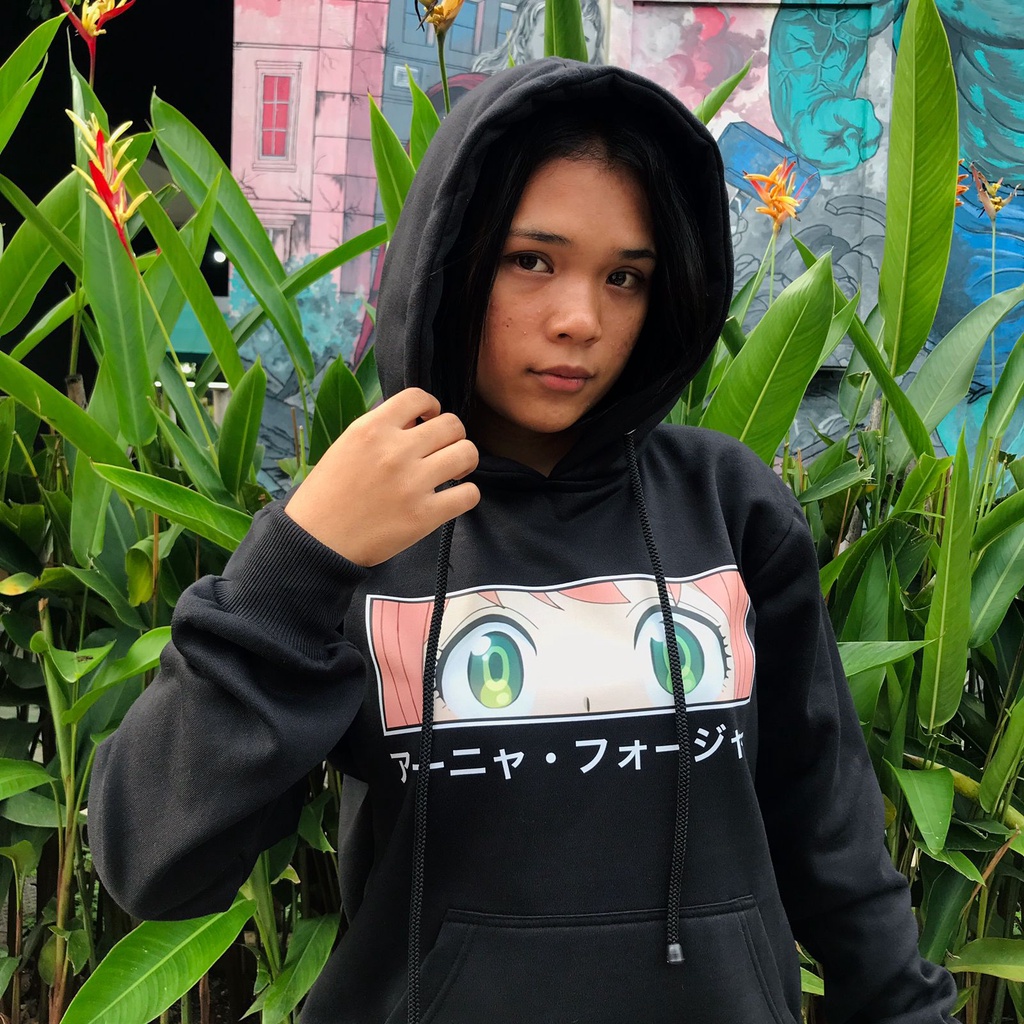 Hoodie Anya Eyes Anime Manga SPY x Family Premium Unisex