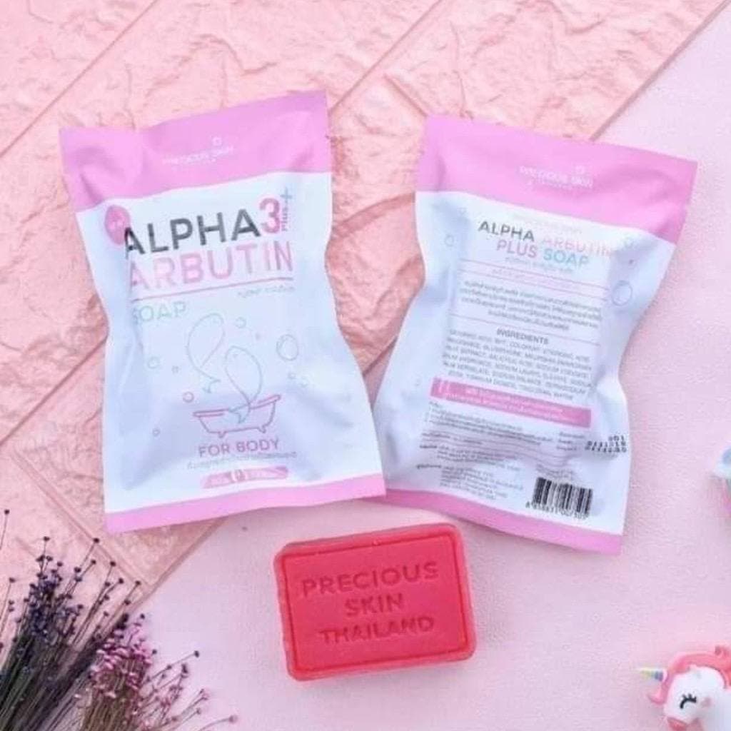 [ BPOM ] Sabun ALPHA ARBUTIN 3 PLUS SOAP | COLLAGEN WHITENING BODY SOAP