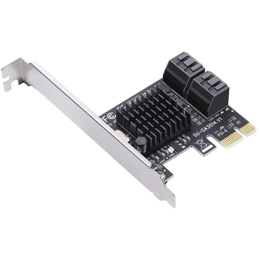 Pci express card x1 sata 3.0 4 port 6Gbps