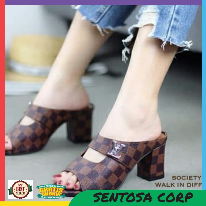 Sepatu wanita Heels High heels Sepatu Heels Sepatu hak Sepatu kekinian Sepatu cewek Fashion Wanita
