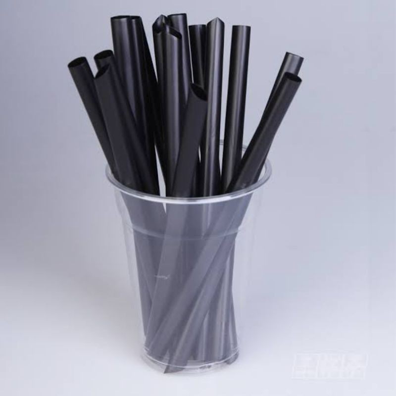 

Sedotan bubble hitam