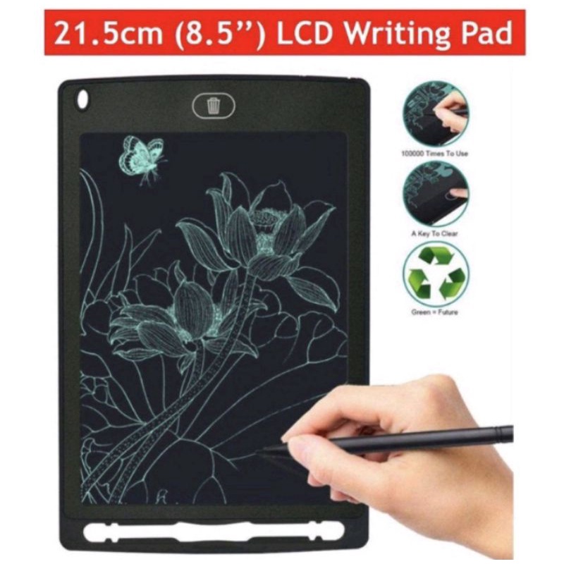 

PAPAN TULIS LCD 8.5 INCH / LCD DRAWING WRITING BOARD TABLET / PAPAN TULIS GAMBAR ANAK & DEWASA