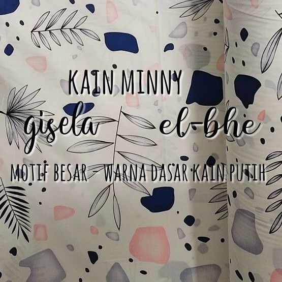 GISELA - KAIN SPREI KATUN LOKAL METERAN ELBHE