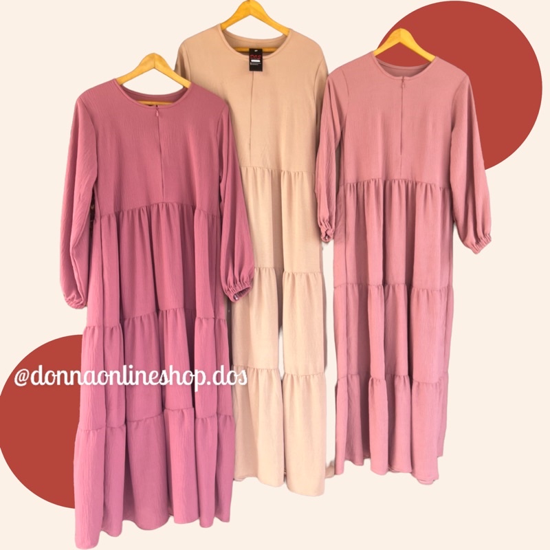 PREMIUM DRESS (bisa request size) / HANUM MAXI DRESS / MARITA MIDI DRESS / BASIC DRESS / GAMIS PREMI