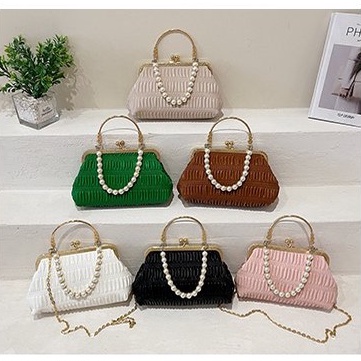 (2Pc Bisa 1Kg)GTBI998879371 New arrival  !!! Tas Pesta  Tas Party Wanita Import Premium terbaru