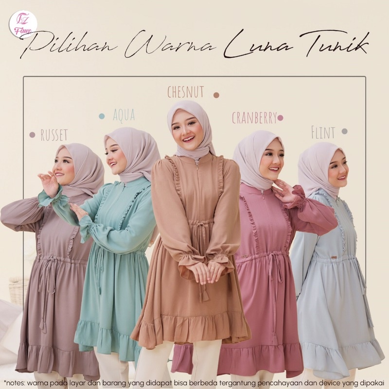 Luna Tunik by Fauz Hijab