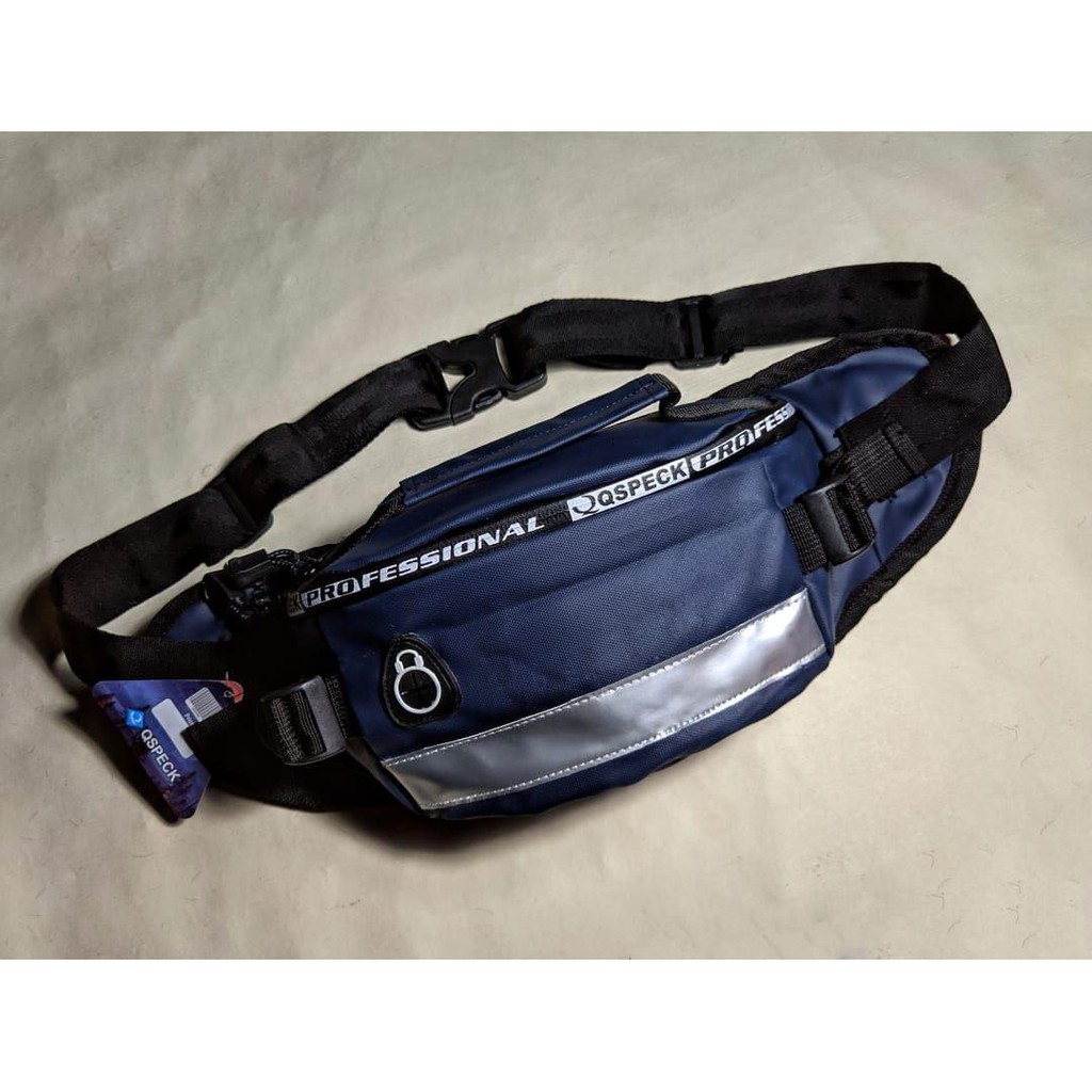 TAS SELEMPANG / WAISTBAG QSPECK ORIGINAL ANTI AIR