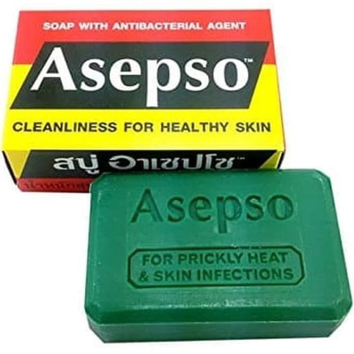 ASEPSO Sabun Batang Antiseptik Anti Bakteri Asepso Antiseptic Soap 80 gr