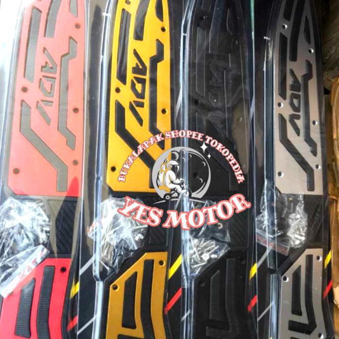 BORDES ADV 150 FOOTSTEP ADV PLAT BORDESK ADV STEP PIJAKAN KAKI ADV150 - Hitam