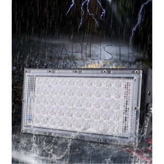 Lampu Sorot Flood Light 50W Cool White Super Terang DC Lampu LED Murah