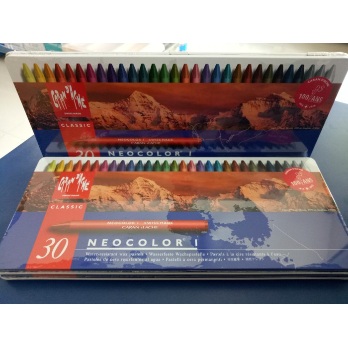 

Crayon Carandache 30 warna Neocolor I