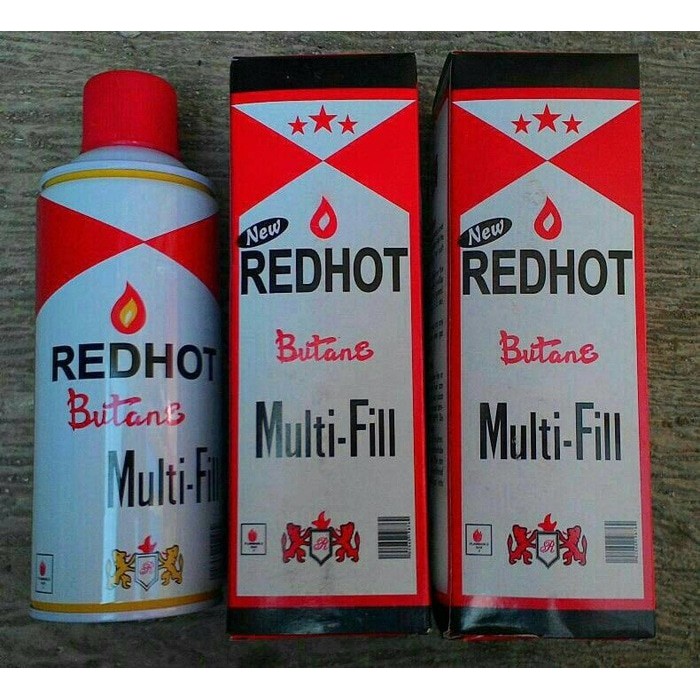 Isi ulang Gas, Refill butane, Gas Redhot, korek Gas