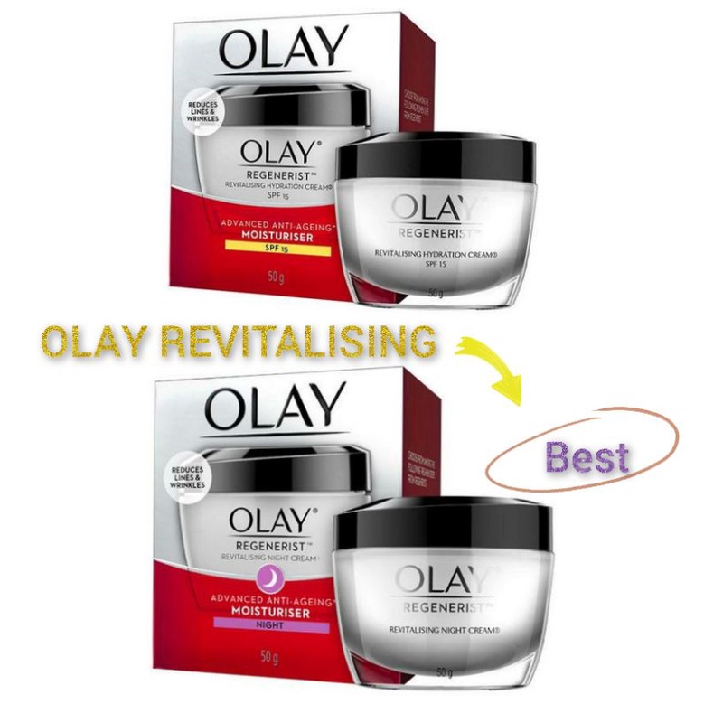 Olay Regenerist Revitalising Night Cream Moisturizer 50 gr Olay Regenerist Revitalising Hydration Cr