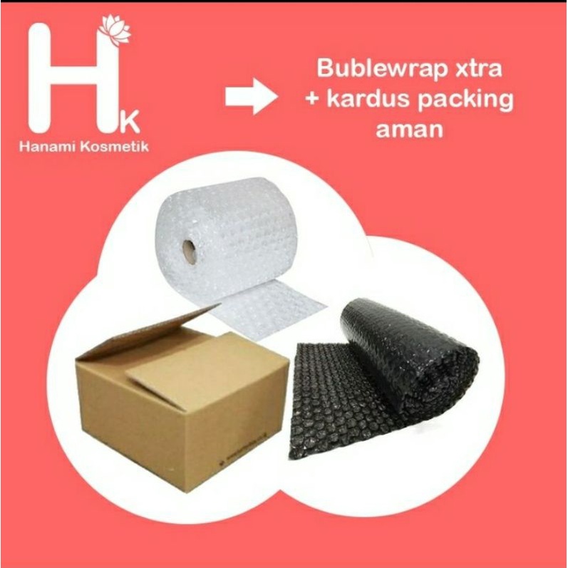 

Bublewrap extra + kardus packing