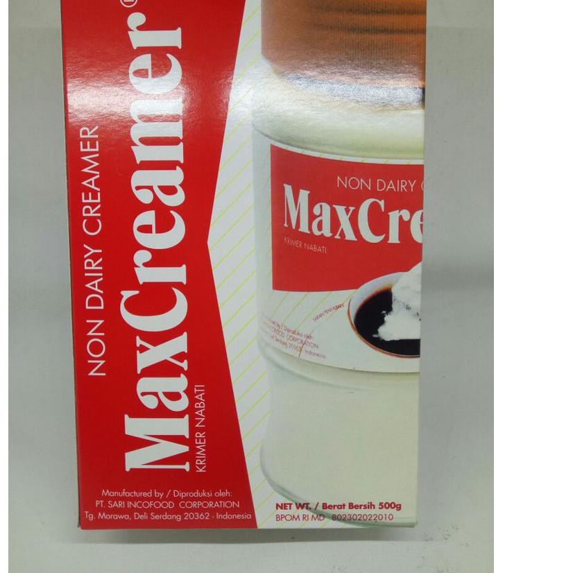 

D0S✺ Max Creamer Non Dairy Creamer Refill 500gr Ready Banyak