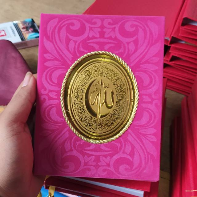 Cover yasin bludru tambang PINK
