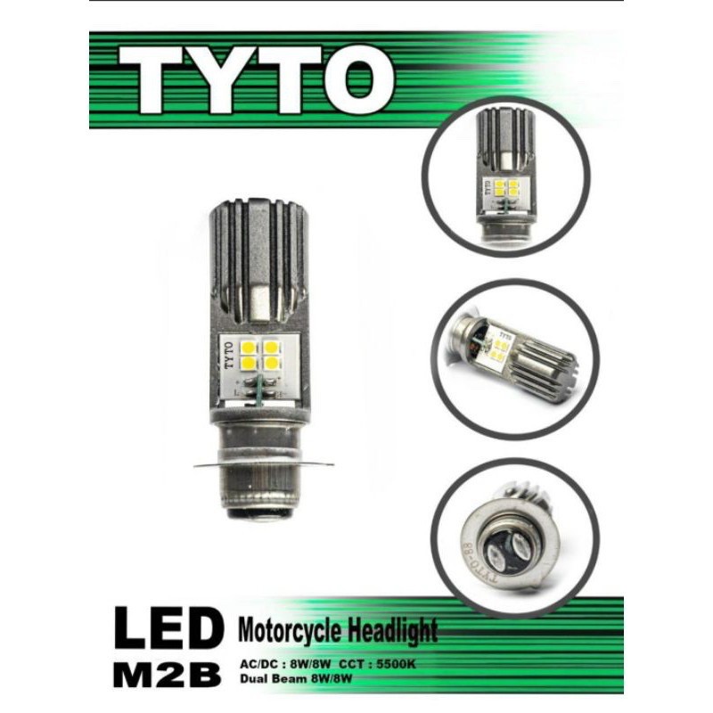 LAMPU LED TYTO H6 ORIGINAL 100% TYTO LAMPU UTAMA LED H6 8LED 2SIS TYTO M2B