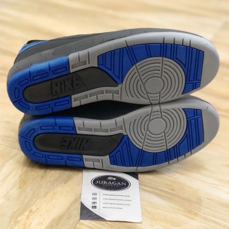 Air Jordan 2 Retro Low SP x Off-White &quot;Black/Varsity Royal&quot;