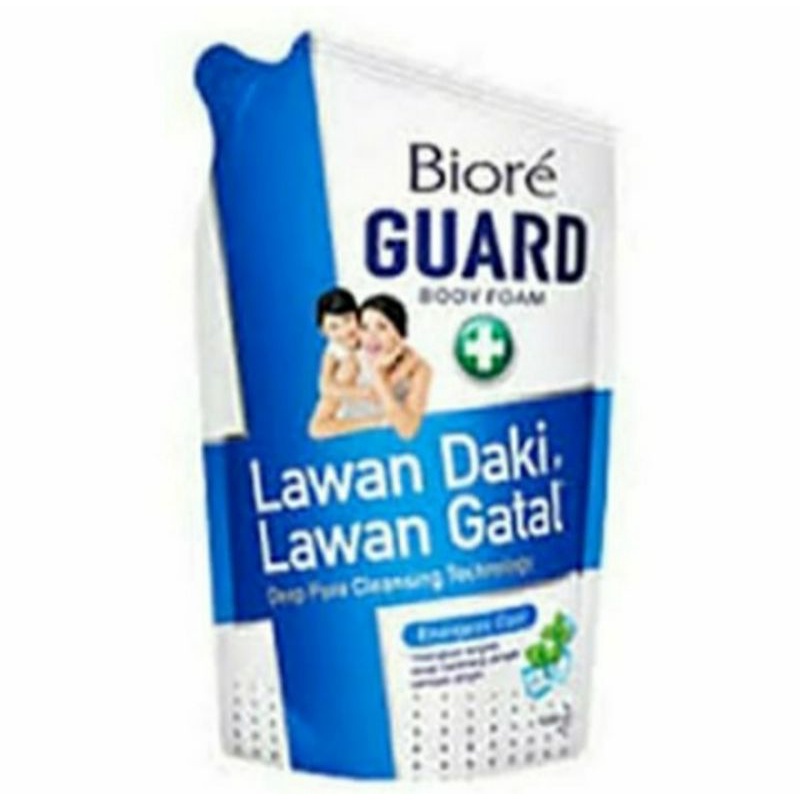 Biore body foam guard biru refill 450ml