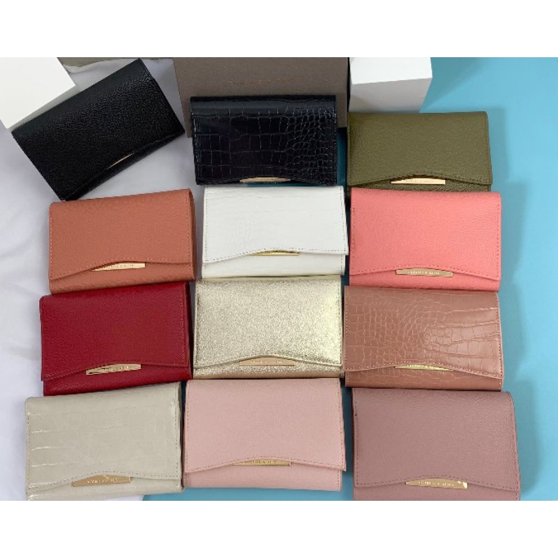 DOMPET LIPAT CK | DOMPET WANITA CK | ck103 CK FRONT FLAP WALLET | DOMPET LIPAT WANITA