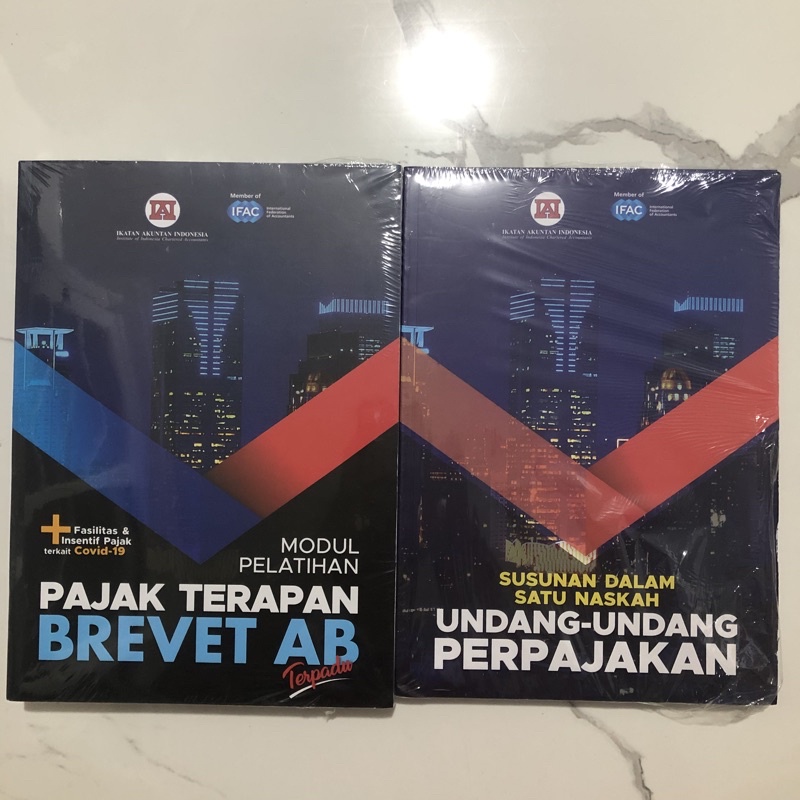 Modul Pelatihan Pajak Terapan BREVET AB dan Undang-Undang Perpajakan new ori IAI