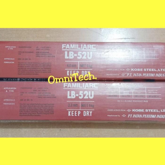 "Ori" 5 Kg Kawat Las LB 52U LB-52U LB52U Kobe Steel Welding Electrodes