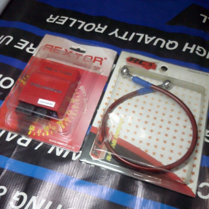 CDI rextor adjustable Jupiter MX lama 4 speed bonus selang rem