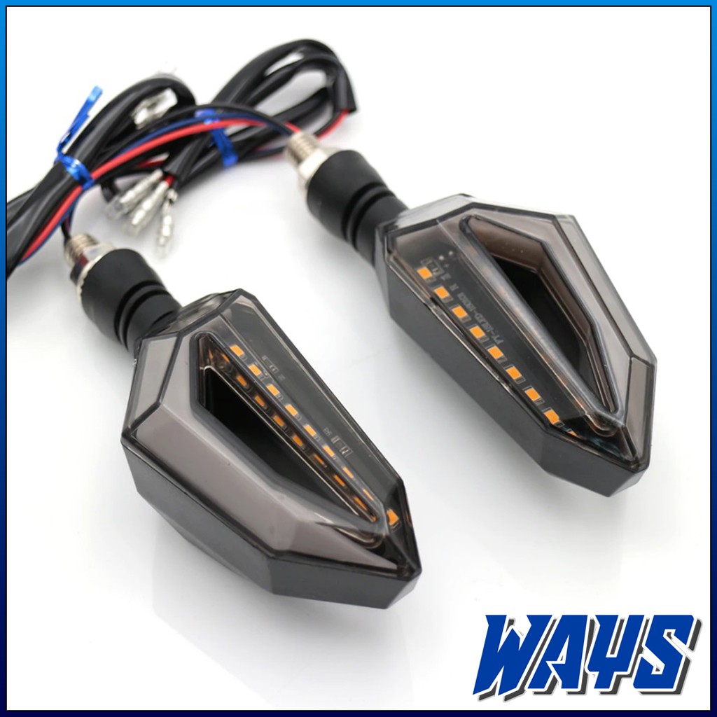 [L166] Lampu DRL LED Sen Sein Senja Running Motor Vario Aerox ADV CB150 CBR Ninja GSX Vixion R15 R25