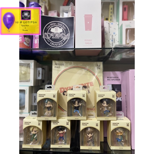 READY STOCK - BTS TINYTAN DYNAMITE  MONITOR FIGURE NEW ITEM OFFICIAL FROM KOREA