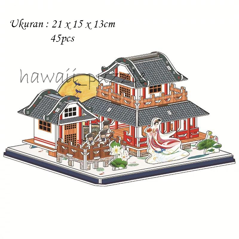 PUZZLE 3D FOAM ukuran Besar MID AUTUMN FESTIVAL / Mainan Edukasi Anak Puzzle 3D