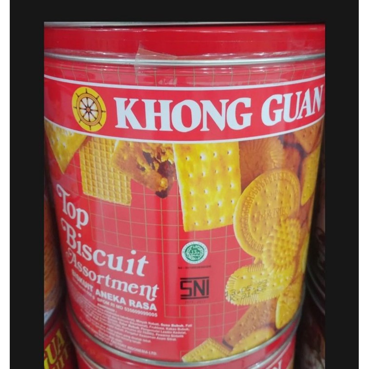 

Khong Guan Top Biscuit Assortment Kaleng 650gr