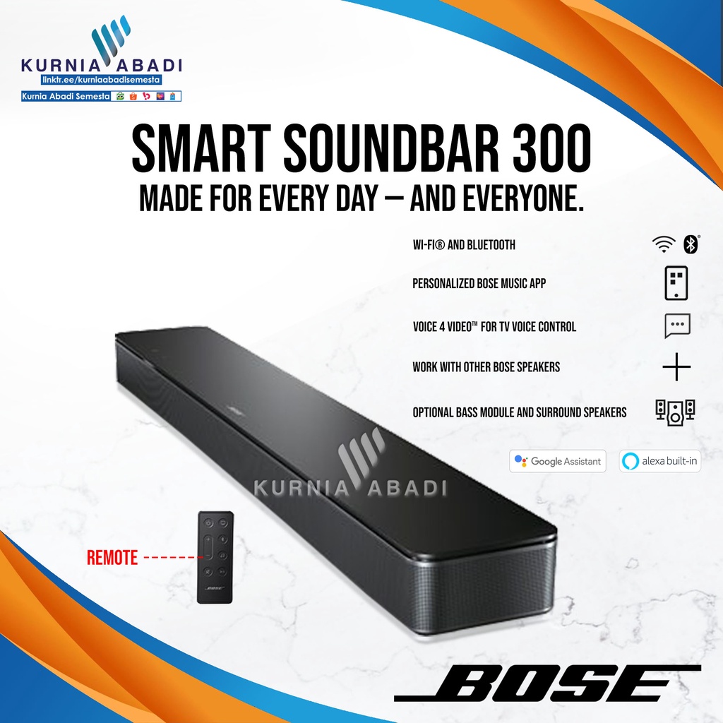 BOSE Smart Soundbar 300 SOUNDBAR SPEAKER